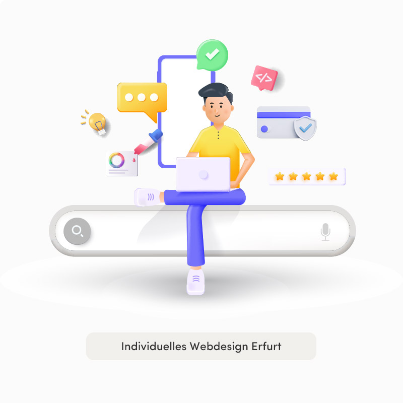 Individuelles Webdesign für Erfurt