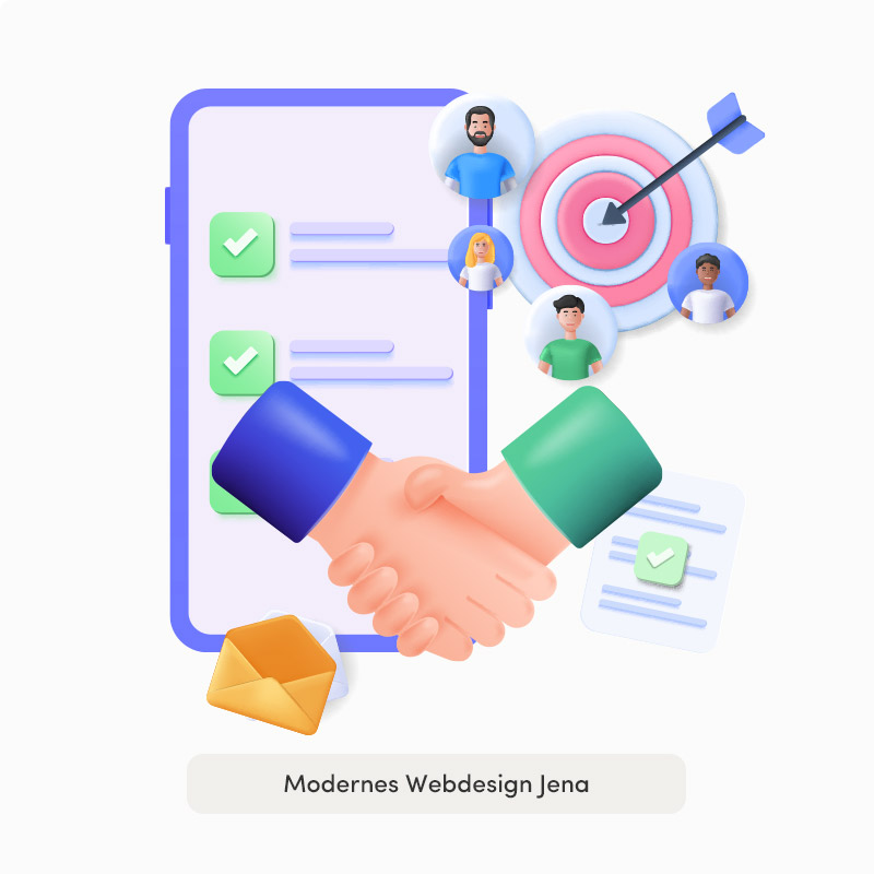 Modernes Webdesign für Jena
